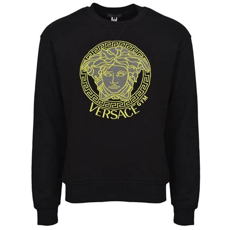 versace medusa neon sweatshirt|Versace Medusa shirt men.